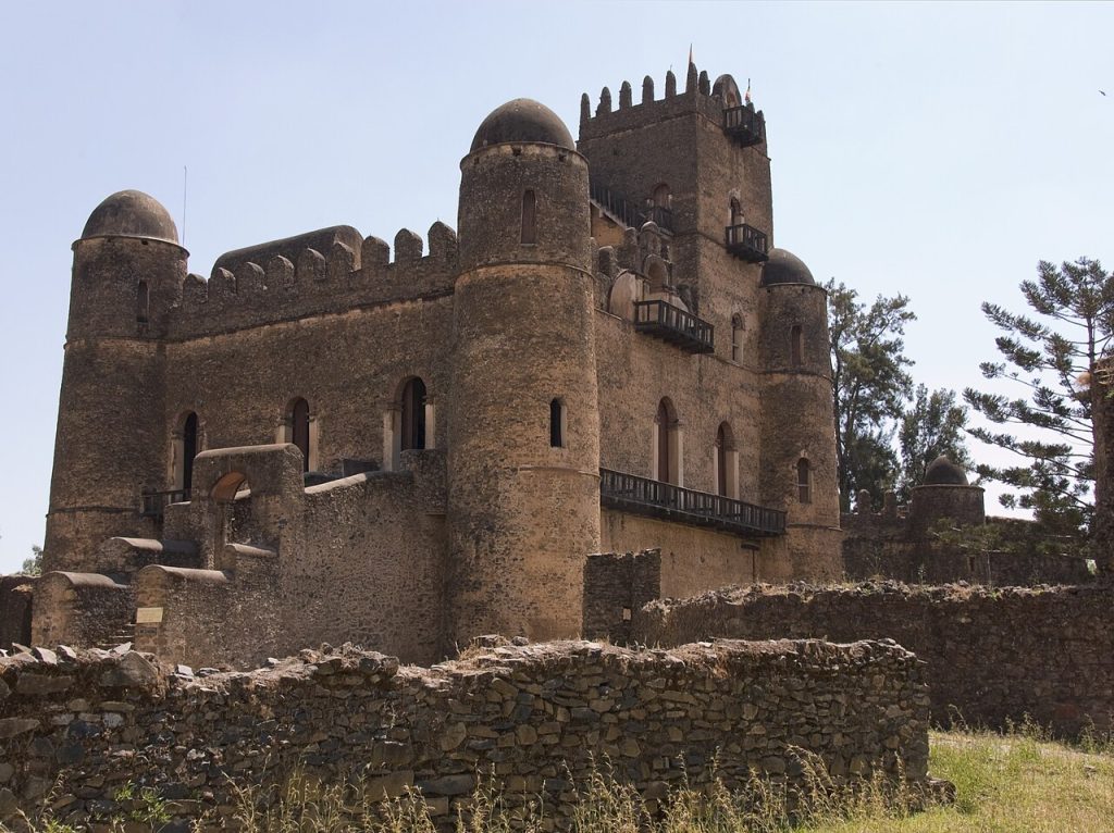px The Ruins at Gondar%C Ethiopia Fasilides Castle %% jpg